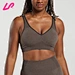 Cover up in style with our deep v sports bra. Designed for comfort and support, it's a must-have for any workout wardrobe.