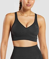 seamless sports bra